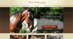 Desktop Screenshot of carvedhorses.com